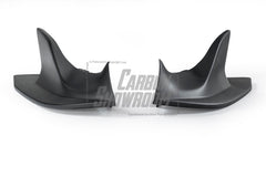 Toyota Supra MK5 A90 A91 3.0 2.0 2020-ON with Aftermarket Parts - Unicorn GT3 Widebody Rear Diffuser & Widebody Rear Diffuser Undertray & Widebody Rear Canards Carbon Fiber/FRP from Geex Village