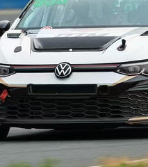 Volkswagen Golf GTI & R-Line MK8 2022 2023 2024 with Aftermarket Parts - Front Bumper Cutout&nbsp;Carbon Fiber from Geex Village