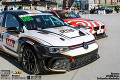 Volkswagen Golf / GTI / R-Line / R MK8 MK8.5 2022-ON with Aftermarket Parts - Side Hood Vents Cutouts Carbon Fiber from Geex Village