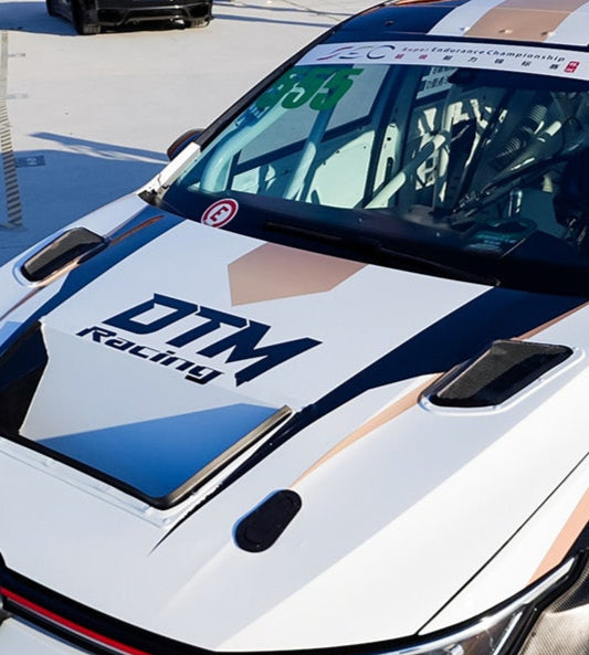 Volkswagen Golf / GTI / R-Line / R MK8 MK8.5 2022-ON with Aftermarket Parts - Side Hood Vents Cutouts Carbon Fiber from Geex Village