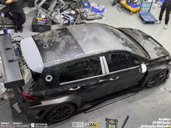 Volkswagen Golf GTI R MK8 2022-ON with Aftermarket Parts - Side Skirts and Extension Carbon Fiber from Geex Village