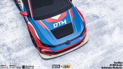Volkswagen Golf GTI R MK8 2022-ON with Aftermarket Parts - Center Hood Vent Cutout Carbon Fiber from Geex Village