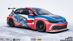 Volkswagen Golf GTI & R-Line MK8 MK8.5 2022-ON with Aftermarket Parts - Front Fender Flares and Front Splitters Set Carbon Fiber from Geex Village