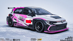 Volkswagen Golf GTI R MK8 2022-ON with Aftermarket Parts - Side Skirts and Extension Carbon Fiber from Geex Village