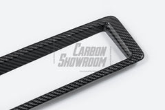 Volkswagen Golf GTI & R-Line MK8 2022 2023 2024 with Aftermarket Parts - Front Bumper Cutout Carbon Fiber from Geex Village