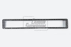 Volkswagen Golf GTI & R-Line MK8 2022 2023 2024 with Aftermarket Parts - Front Bumper Cutout Carbon Fiber from Geex Village