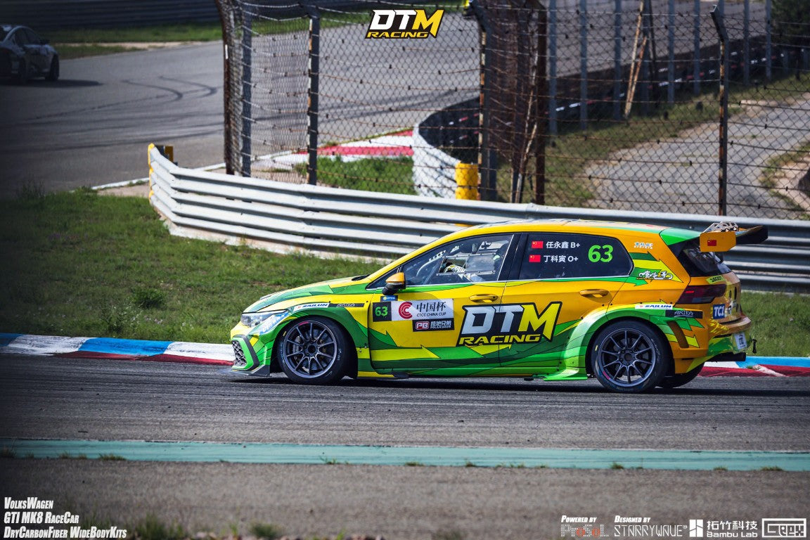 Volkswagen Golf GTI R MK8 2022-ON with Aftermarket Parts - Side Skirts and Extension Carbon Fiber from Geex Village