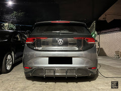 Volkswagen ID.3 Pro Performance / S E11E12 2020 2021 2022 with Aftermarket Parts - Rear Diffuser Carbon Fiber from Geex Village