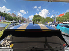 Volkswagen ID.3 Pro Performance / S E11E12 2018-ON with Aftermarket Parts - V1 Rear Roof Spoiler Carbon Fiber from Geex Village