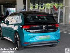 Volkswagen ID.3 Pro Performance / S E11E12 2018-ON with Aftermarket Parts - V2 Rear Roof Spoiler Carbon Fiber from Geex Village