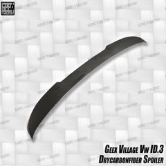 Volkswagen ID.3 Pro Performance / S E11E12 2018-ON with Aftermarket Parts - V2 Rear Roof Spoiler Carbon Fiber from Geex Village