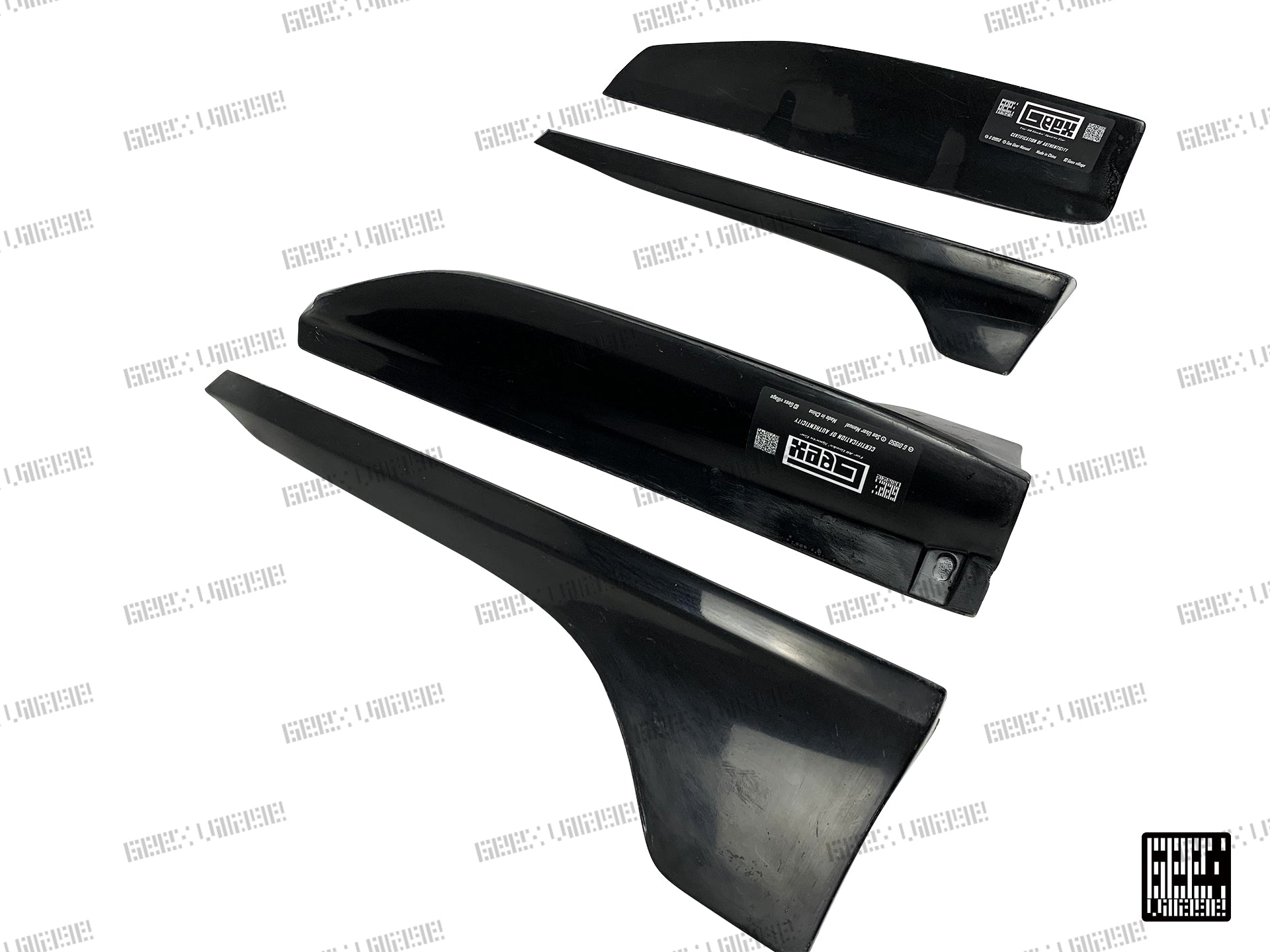 Volkswagen ID.3 Pro Performance / S E11E12 2020 2021 2022 with Aftermarket Parts - Side Skirts Extensions Carbon Fiber / FRP from Geex Village