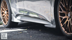 Volkswagen ID.3 Pro Performance / S E11E12 2020 2021 2022 with Aftermarket Parts - Side Skirts Extensions Carbon Fiber / FRP from Geex Village
