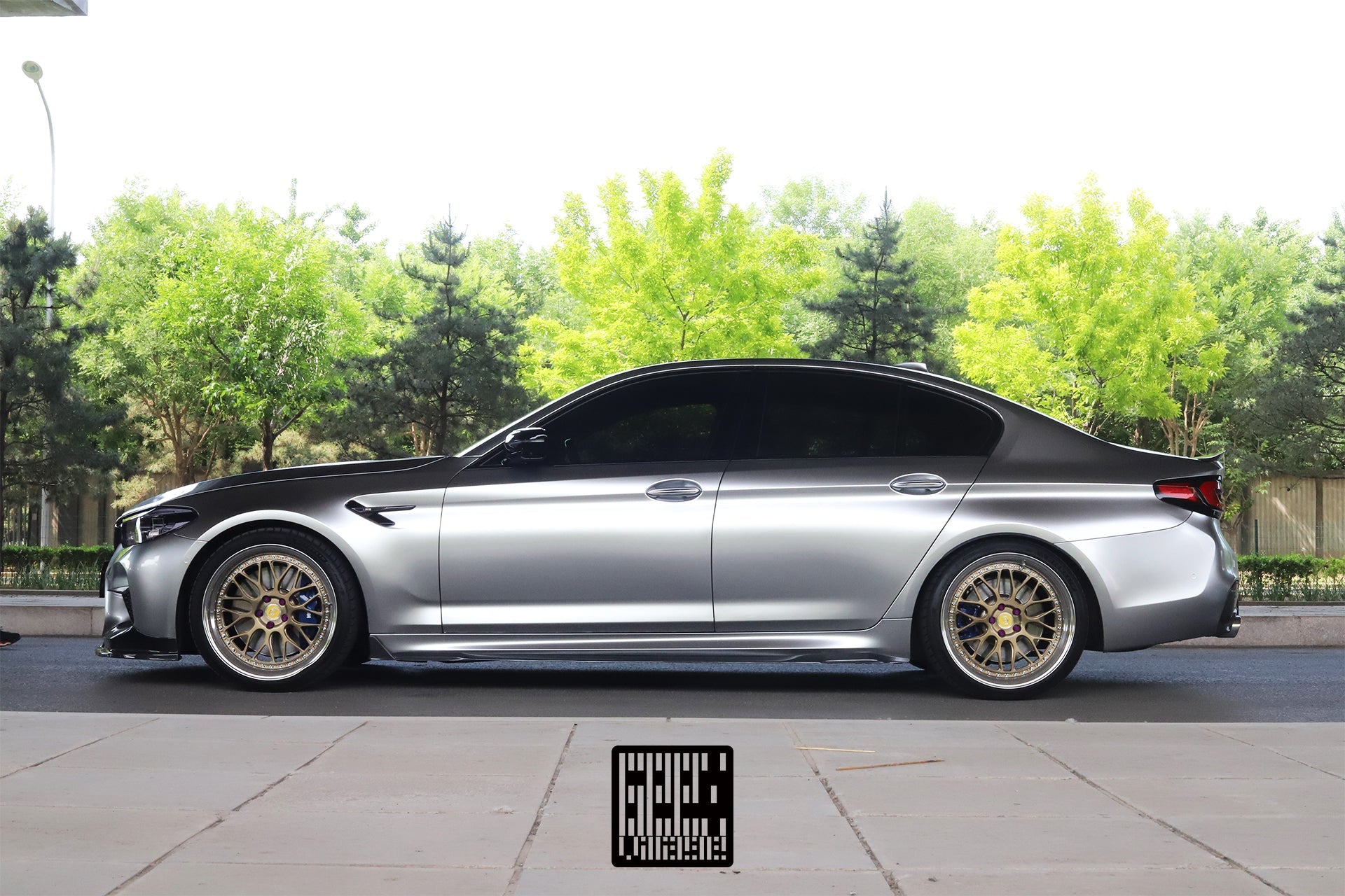 BMW M5C M5 F90 2018 2019 2020 2021 2022 2023 2024 & 5 Series M550 540 G30 2017 2018 2019 2020 2021 2022 2023 (Fits both Pre-LCI & LCI) with Aftermarket Parts - Side Skirts Carbon Fiber from Geex Village