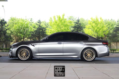 BMW M5C M5 F90 2018 2019 2020 2021 2022 2023 2024 & 5 Series M550 540 G30 2017 2018 2019 2020 2021 2022 2023 (Fits both Pre-LCI & LCI) with Aftermarket Parts - Side Skirts Carbon Fiber from Geex Village