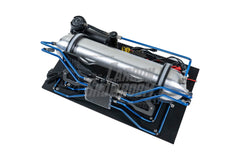 Mercedes Benz E-Class AWD W213 2017 2018 2019 2020 2021 2022 2023 with Aftermarket Parts - Air Suspension Kit from Hovercraft Suspension