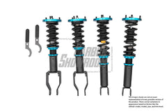 Tesla Model 3 Performance Long Range Standard Base RWD 2017 2018 2019 2020 2021 2022 2023 with Aftermarket Parts - Street & Track Version Coilover Suspension Kit from Hovercraft Suspension