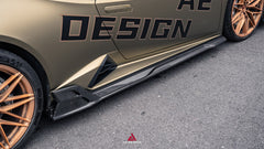 Lamborghini Huracan LP580 LP610 EVO RWD AWD Tecnica Performante 2015 2016 2017 2018 2019 2020 2021 2022 2023 2024 with Aftermarket Parts - Side Skirts Dry Pre-preg Carbon Fiber from ArmorExtend