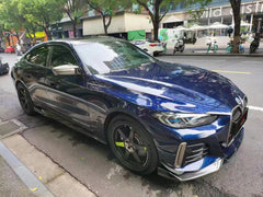 BMW I4 M50 / e Drive 40 G26 2022-ON & 4 Series Gran Coupe M440i 430i G26 2022-ON?(with M-package bumper, does not fit base model) with Aftermarket Parts - AE Style Carbon Fiber Front Canards from ArmorExtend