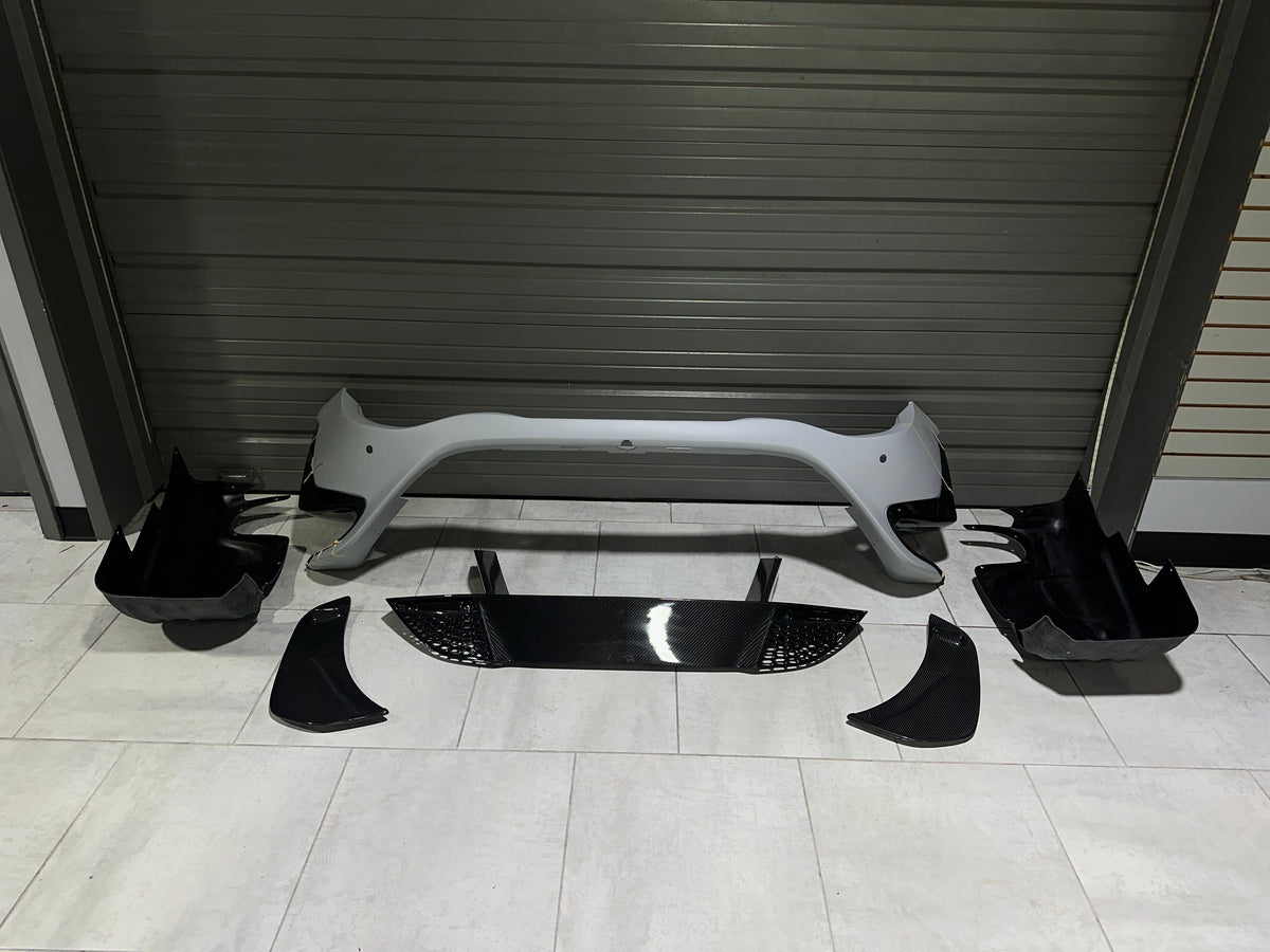 Aero Republic 720S to 765LT Conversion Carbon Fiber Rear Bumper & Diffuser Package