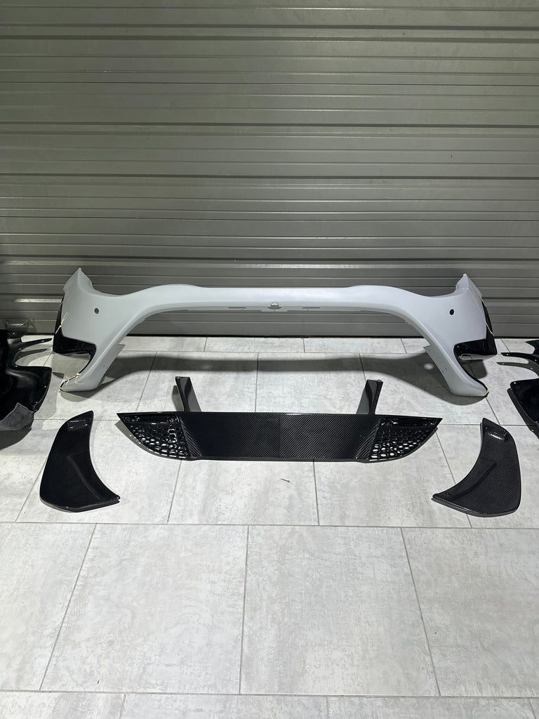 Aero Republic 720S to 765LT Conversion Carbon Fiber Rear Bumper & Diff ...