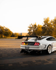 Robot Craftsman "CAVALIER" Rear Trunk Deck Lid Cover for Ford Mustang GT March1 Bullitt S550.1/2 Carbon Fiber/FRP
