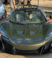 Aero Republic McLaren MP4-12C 650s 675LT Carbon Fiber P1 Style Hood - Performance SpeedShop
