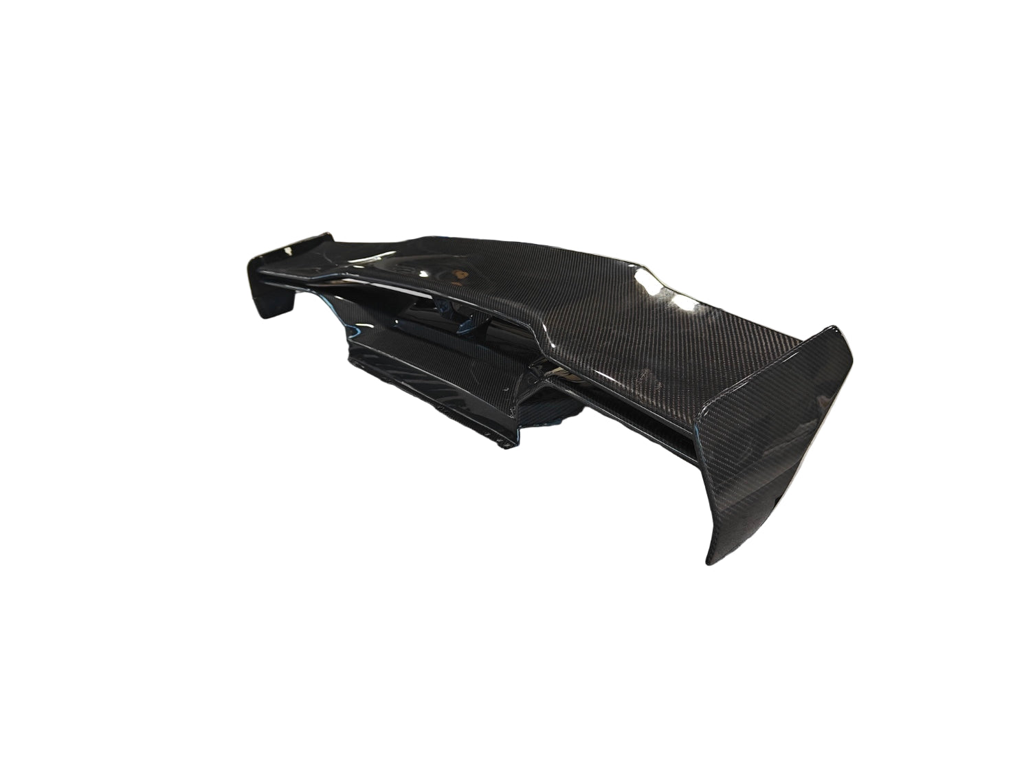 Lamborghini Huracan Tecnica Performante Evo LP610 LP580 2015 2016 2017 2018 2019 2020 2021 2022 2023 2024 with Aftermarket Parts - Vor V2 Style Rear Wing Dry Pre-preg Carbon Fiber from Aero Republic