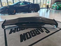 Aero Republic Vor V2 Style Rear Wing for Lamborghini Huracan Tecnica Performante Evo LP610 LP580 2015-2024 Dry Pre-preg Carbon Fiber