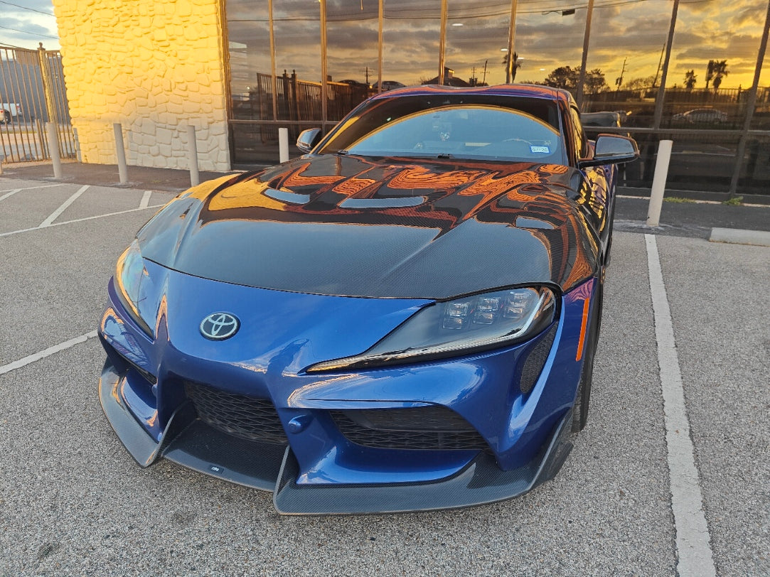 EPR Carbon Fiber Hood Bonnet LB Style for Toyota Supra A90 A91 2020 2021 2022 - Performance SpeedShop