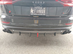 Karbel Carbon V1 Rear Diffuser for Audi Q8 2019-ON Carbon Fiber