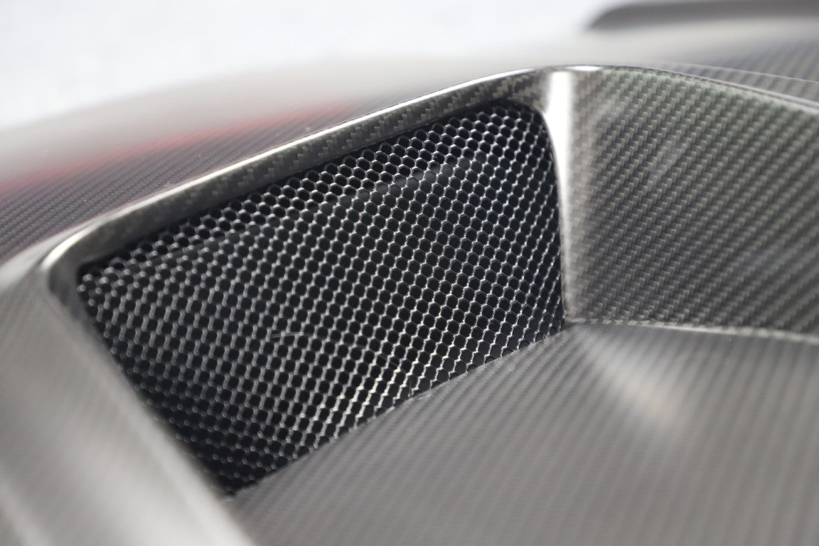 BMW M3 / M3C G80 G81 & M4 / M4C G82 G83 2021 2022 2023 2024 with Aftermarket Parts - Hood Bonnet Double-sided Pre-preg Carbon Fiber from TAKD Carbon