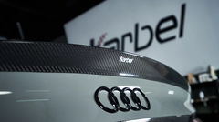 Karbel Carbon V1 Rear Lip Spoiler for Audi RS5 S5 A5 B9 B9.5 2017-Early 2025 Sedan Sportback Dry Pre-preg Carbon Fiber