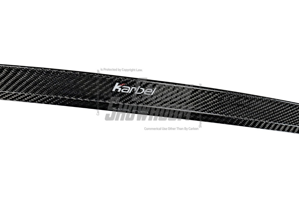 Audi RS3 S3 A3 8V/8V.5 2014 2015 2016 2017 2018 2019 2020 with Aftermarket Parts - Rear Spoiler Pre-preg Carbon Fiber from Karbel Carbon