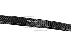 Audi RS3 S3 A3 8V/8V.5 2014 2015 2016 2017 2018 2019 2020 with Aftermarket Parts - Rear Spoiler Pre-preg Carbon Fiber from Karbel Carbon