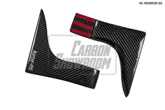 Karbel Carbon Side Skirts Extensions for Audi S5 A5 B9.5 2020-Early 2025 Dry Pre-preg Carbon Fiber