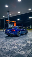 Audi S5 A5 (with S-bumper, does not base model) B9.5 2020 2021 2022 2023 2024 with Aftermarket Parts - Rear Diffuser Pre-preg Carbon Fiber from Karbel Carbon