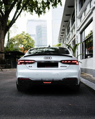 Karbel Carbon V1 Rear Lip Spoiler for Audi RS5 S5 A5 B9 B9.5 2017-Early 2025 Sedan Sportback Dry Pre-preg Carbon Fiber