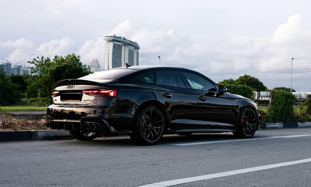 Audi S5 A5 B9.5 2020 2021 2022 2023 2024 Early 2025 With Aftermarket Parts - Side Skirts Extensions Dry Pre-preg Carbon Fiber from Karbel Carbon