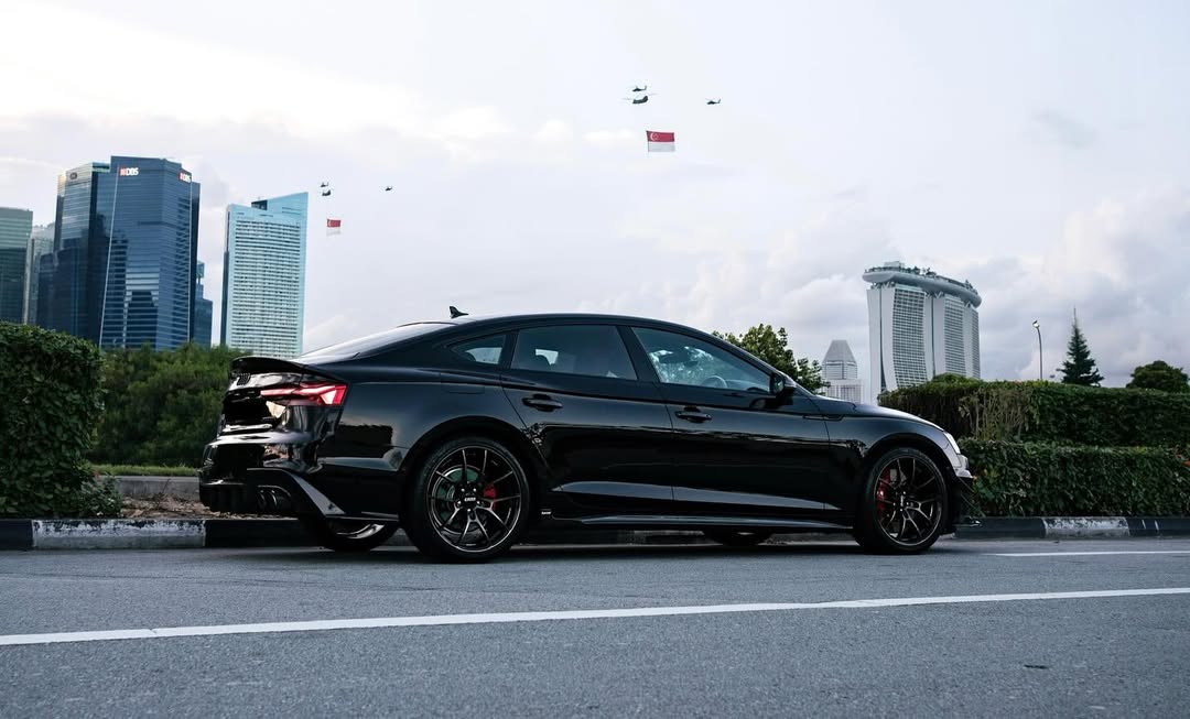 Audi S5 A5 B9.5 2020 2021 2022 2023 2024 Early 2025 With Aftermarket Parts - Side Skirts Extensions Dry Pre-preg Carbon Fiber from Karbel Carbon