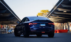 Audi S5 A5 (with s-line bumper, does not base model) B9.5 2020 2021 2022 2023 2024 with Aftermarket Parts - Rear Diffuser Pre-preg Carbon Fiber from Karbel Carbon
