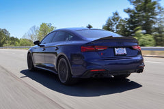 Audi S5 A5 (with s-line bumper, does not base model) B9.5 2020 2021 2022 2023 2024 with Aftermarket Parts - Rear Diffuser Pre-preg Carbon Fiber from Karbel Carbon