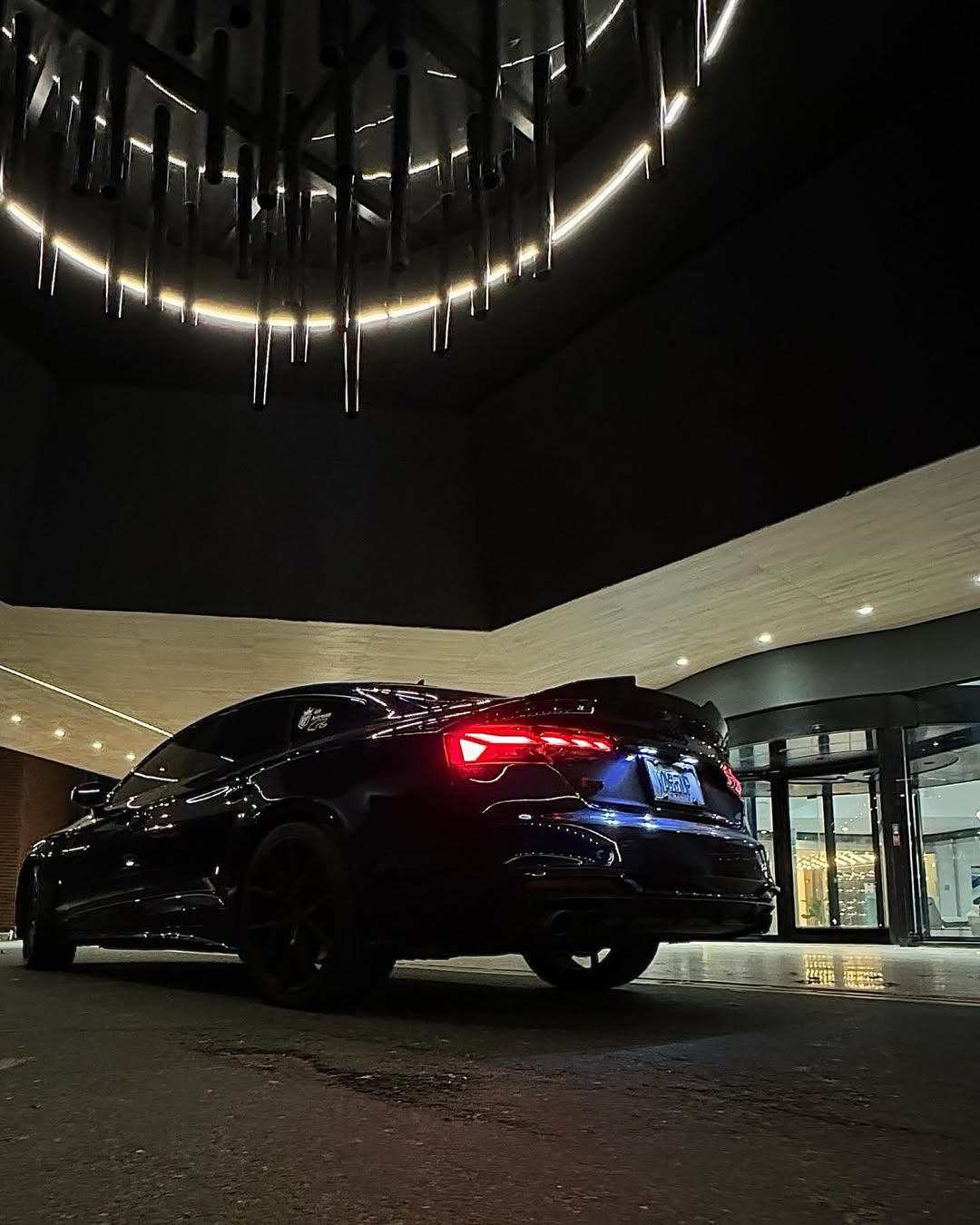 Audi S5 A5 (with s-line bumper, does not base model) B9.5 2020 2021 2022 2023 2024 with Aftermarket Parts - Rear Diffuser Pre-preg Carbon Fiber from Karbel Carbon