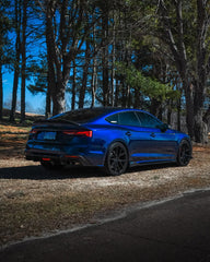 Audi S5 A5 (with s-line bumper, does not base model) B9.5 2020 2021 2022 2023 2024 with Aftermarket Parts - Rear Diffuser Pre-preg Carbon Fiber from Karbel Carbon
