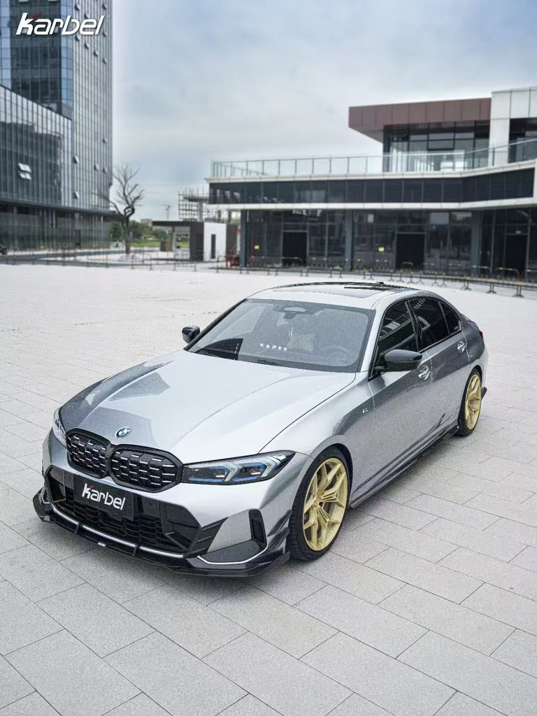 BMW 330i M340i G20 G21 LCI Aftermarket Parts - Karbel Front Lip Carbon ...