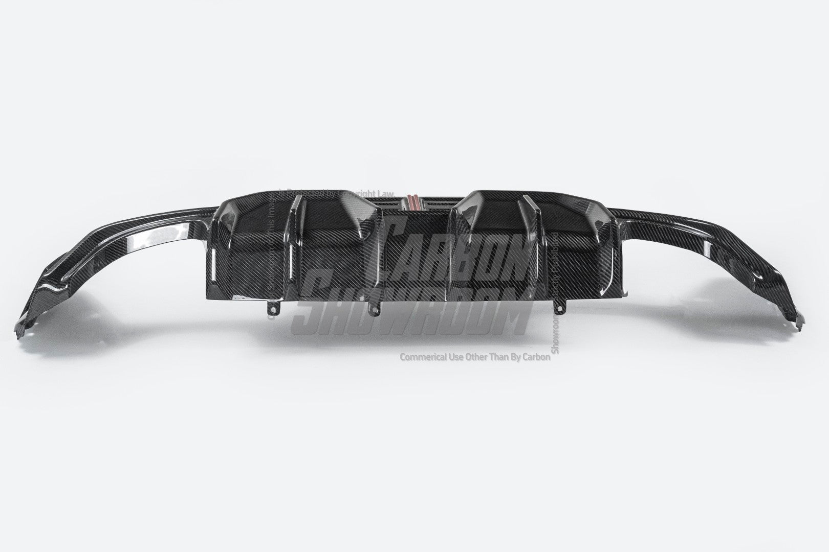 BMW 3 Series 330i (with M-package bumper, does not fit base model) M340i G20 G21 LCI 2023 2024 with Aftermarket Parts - V2 Style Diffuser & Canards Pre-preg Carbon Fiber from Karbel Carbon