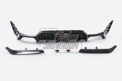 Karbel V2 Rear Diffuser & Canards for BMW 3 Series G20 330i M340i G21 LCI Carbon Fiber
