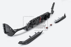 Karbel V2 Rear Diffuser & Canards for BMW 3 Series G20 330i M340i G21 LCI Carbon Fiber