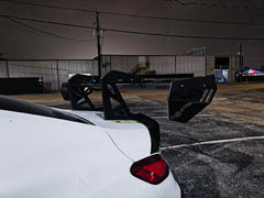 BMW 8 Series M850 840 G16 2018 2019 2020 2021 2022 2023 2024 with Aftermarket Parts - Rear Spoiler Pre-preg Carbon Fiber from Karbel Carbon