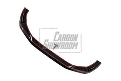 BMW X3M X3MC F97 Pre-LCI 2019 2020 2021 & X4M X4MC F98 Pre-LCI 2019 2020 2021 with Aftermarket Parts - Front Lip Pre-preg Carbon Fiber from Karbel Carbon